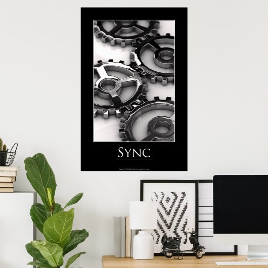 Synchronisierung Poster (Heimbüro)
