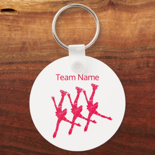 Synchronized Skaten team Schlüsselanhänger - Arabe (Vorderseite)