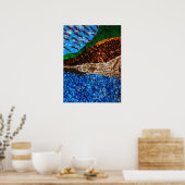 "Synchronizität 3 (hoher Kontrast)" Poster (Küche)