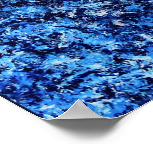 "Synchronizität 3" Poster (Ecke)