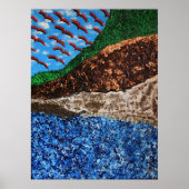 "Synchronizität 3" Poster (Vorne)