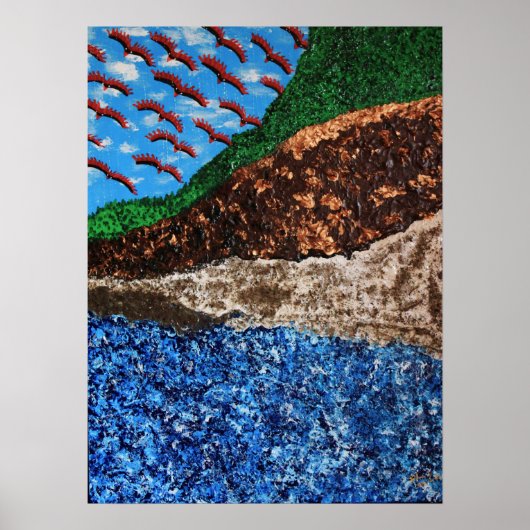 "Synchronizität 3" Poster (Vorne)