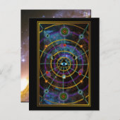 Synchronizität Postkarte (Vorne/Hinten)