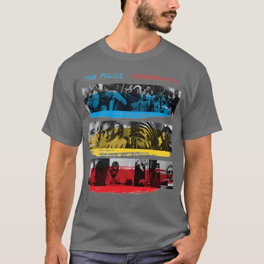 Synchronizität The Police T-Shirt (Vorderseite)