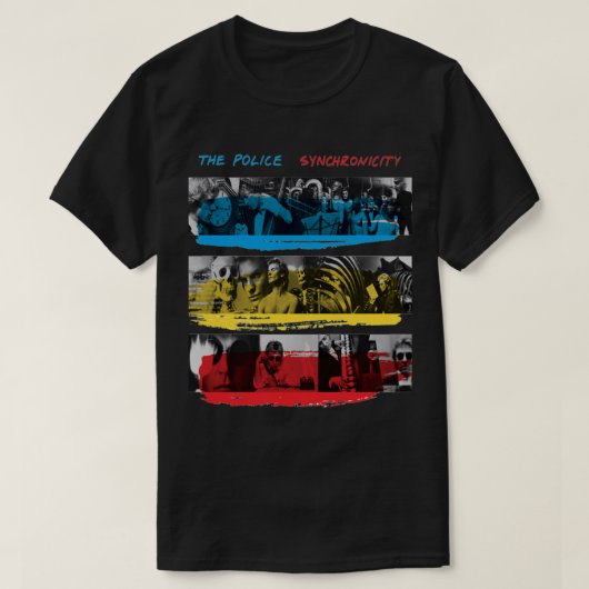 Synchronizität  The Police   T-Shirt (Design vorne)