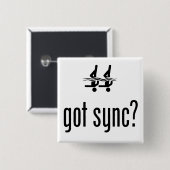 Synchronschwimmen Button (Vorne & Hinten)