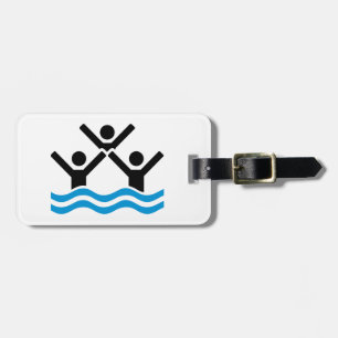 Synchronschwimmen Gepäckanhänger