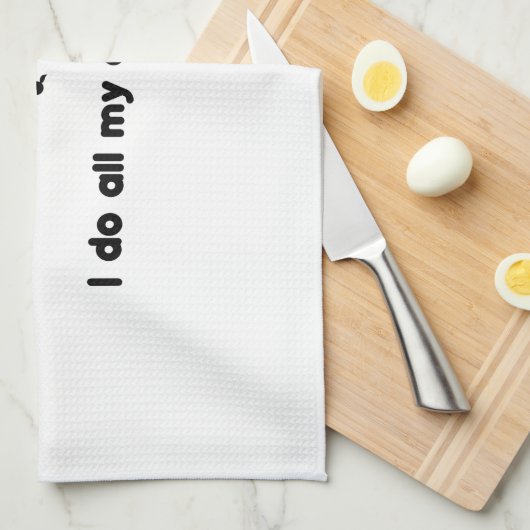 Synchronschwimmen-Held Küchentuch (Viertel Falte)