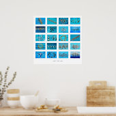 Synchronschwimmen Poster (Küche)