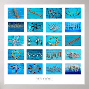 Synchronschwimmen Poster