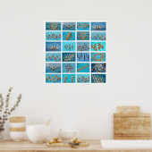 Synchronschwimmen Poster (Küche)