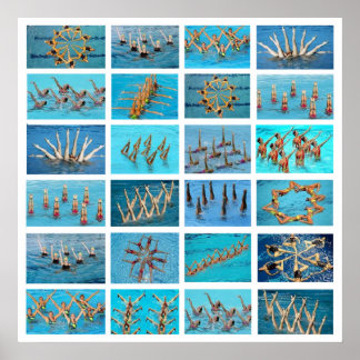 Synchronschwimmen Poster