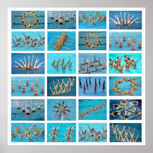 Synchronschwimmen Poster (Vorne)