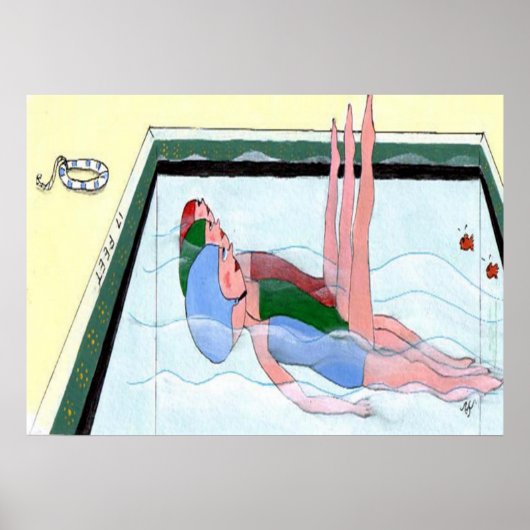 Synchronschwimmen Poster (Vorne)