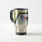 Synchronschwimmen Reisebecher (Vorderseite Links)