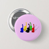 Synchronschwimmen synchronisierte Schwimmer Button (Vorne & Hinten)