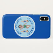 Synchronschwimmermädchen Synchro Schwimmsport Case-Mate iPhone Hülle (Rückseite (Horizontal))