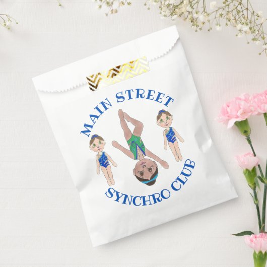 Synchronschwimmermädchen Synchro Schwimmsport Geschenktütchen (Versiegelt)