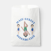 Synchronschwimmermädchen Synchro Schwimmsport Geschenktütchen (Vorderseite)