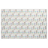 Synchronschwimmermädchen Synchro Schwimmsport Stoff (Fat Quarter (45,7 x 55,9 cm))