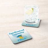 Synchronschwimmkick #3 getränkeuntersetzer (Rechte Seite)