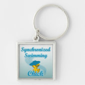 Synchronschwimmkick #3 schlüsselanhänger (Vorne)