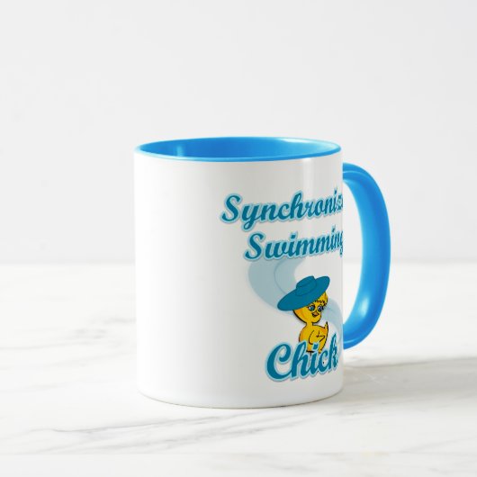 Synchronschwimmkick #3 tasse (VorderseiteRechts)