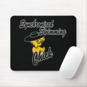 Synchronschwimmkick #4 mousepad (Mit Mouse)