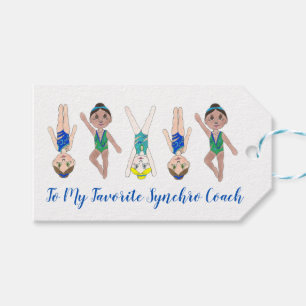 Synchronschwimmteam Synchro Schwimmer Trainer Geschenkanhänger