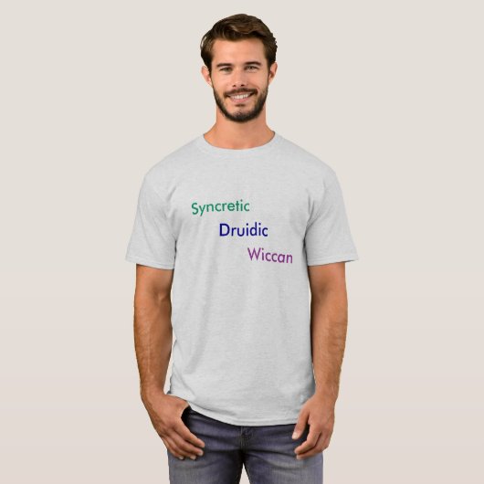 Syncretic Druidic Wiccan T-Shirt (Vorne ganz)