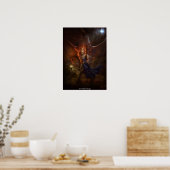 Synd Dragon Knight Leinwand Poster (Küche)