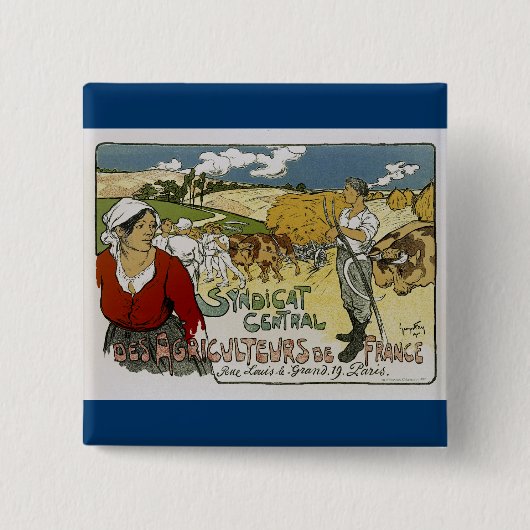 Syndicat Central Des Agricules de France Button (Vorderseite)