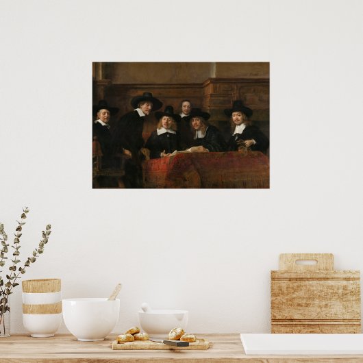 Syndics of the Drapers' Guild Poster (Küche)