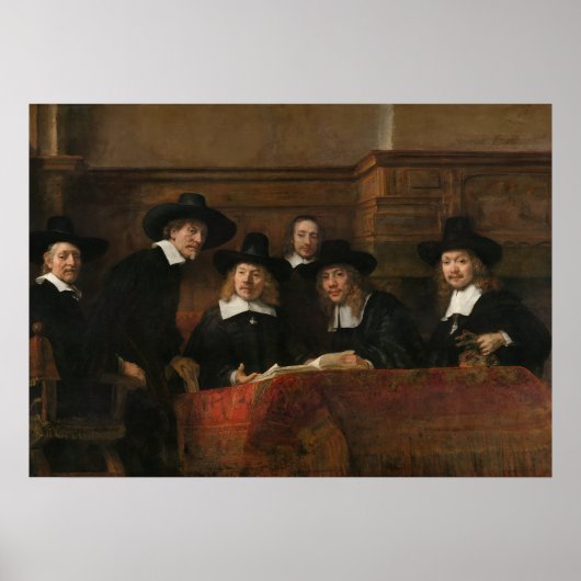 Syndics of the Drapers' Guild Poster (Vorne)