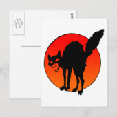 Syndikalistenkatze Postkarte (Vorne/Hinten)