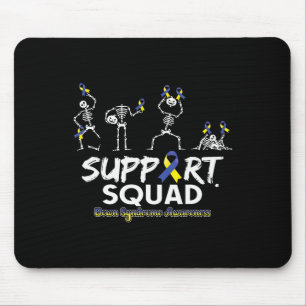 Syndrom-Bewusstsein Skelett-Unterstützungstrupp Ha Mousepad