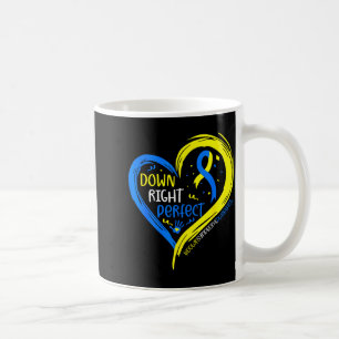 Syndrom-Bewusstseins-Grafik Down Right Perfect Kaffeetasse