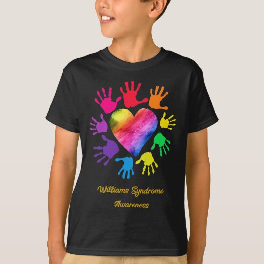 Syndrom Sensibilisierung Hände Williams-Syndrom Ge T-Shirt (Vorderseite)