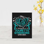 Syndrom Tourette-Syndrom Bewusstsein Karte (Gelbe Blume)