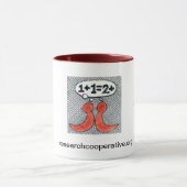Synergie von zwei tasse (Zentrum)