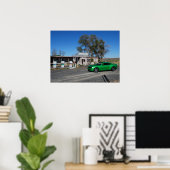 Synergy Green Fünfte Generation Chevy Camaro Poster (Heimbüro)