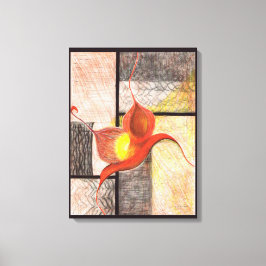 Synergy Hand-illustrierte Leinwand Art