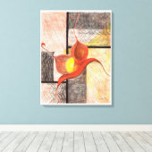 Synergy Hand-illustrierte Leinwand (Elfenbeinrand) (Insitu (Holzboden))