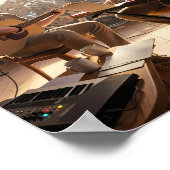 Synergy Music Studio Kollaborationsposter Poster (Ecke)
