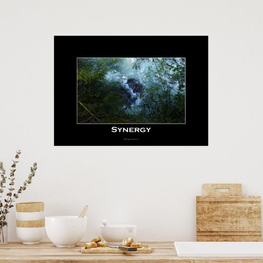 SYNERGY Nature River Inspiration Poster (Küche)