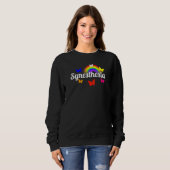 Synesthetes Neurologische Sensorik Kidcore Syn Sweatshirt (Vorne ganz)