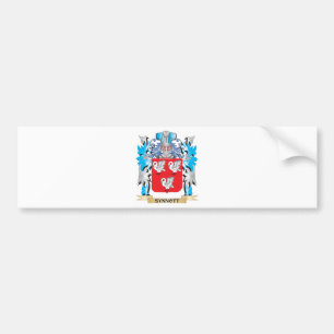 Synnott Wappen - Familienwappen Autoaufkleber