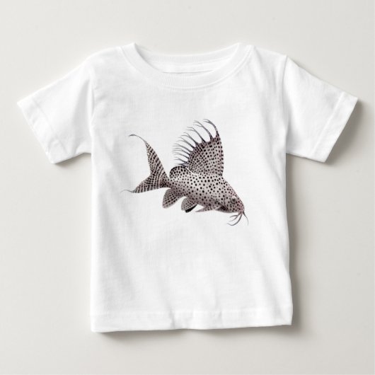 Synodontis Wels-Säuglings-T - Shirt (Vorderseite)