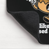 Synonym Rolls Grammar Pun Vintag Style Mousepad (Ecke)