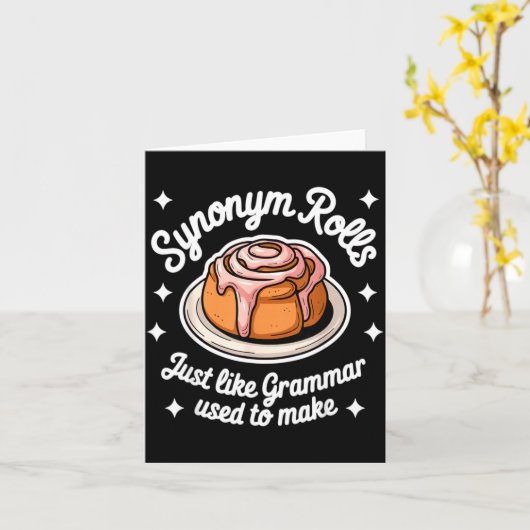 Synonym Rolls Just Like Grammar Used To Make Gramm Karte (Gelbe Blume)